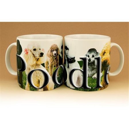 AMERICAWARE Americaware PMPDL01 18oz. Poodle Mug for Dog Lovers PMPDL01